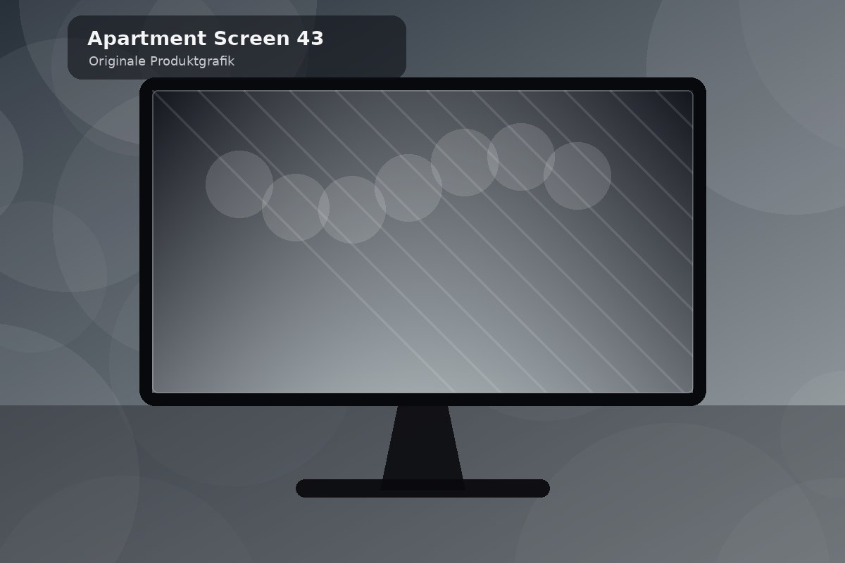 Originale Grafik für Apartment Screen 43