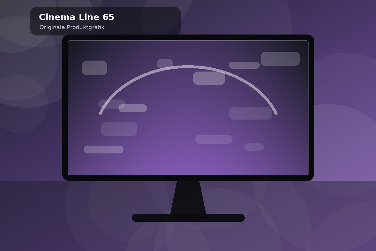 Originale Grafik für Cinema Line 65